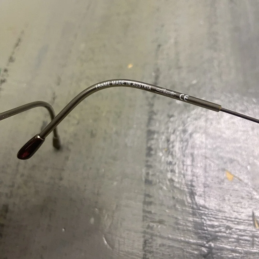 Silhouette Rimless Eyeglasses Frames With Case Austria - Picture 6 of 10